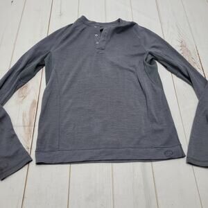 Showers Pass merino wool bamboo gray long sleevebase layer shirt